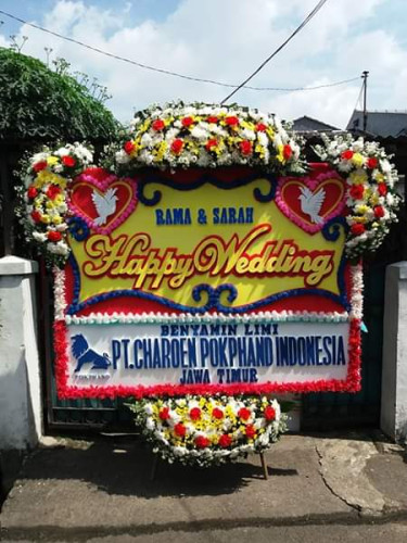 Karangan Bunga Pernikahan  di Pasaman